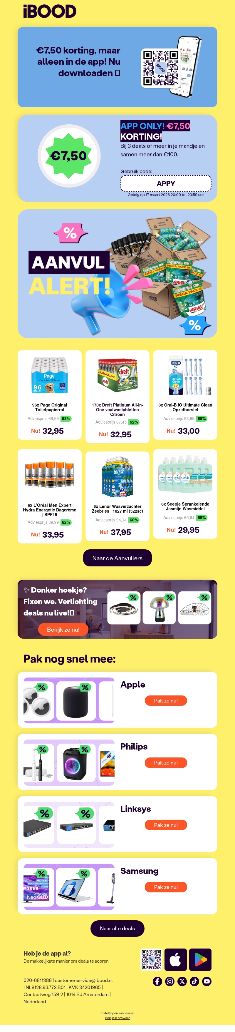 APP ONLY! €7,50 KORTING 💸 APP ONLY! €7,50 KORTING 💸