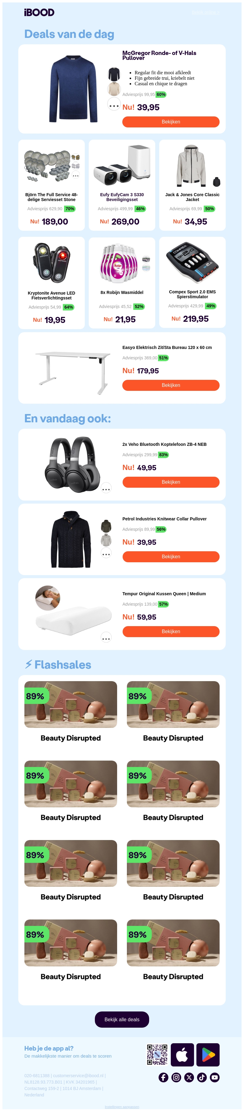 39,95 : McGregor Ronde- of V-Hals Pullover 39,95 : McGregor Ronde- of V-Hals Pullover