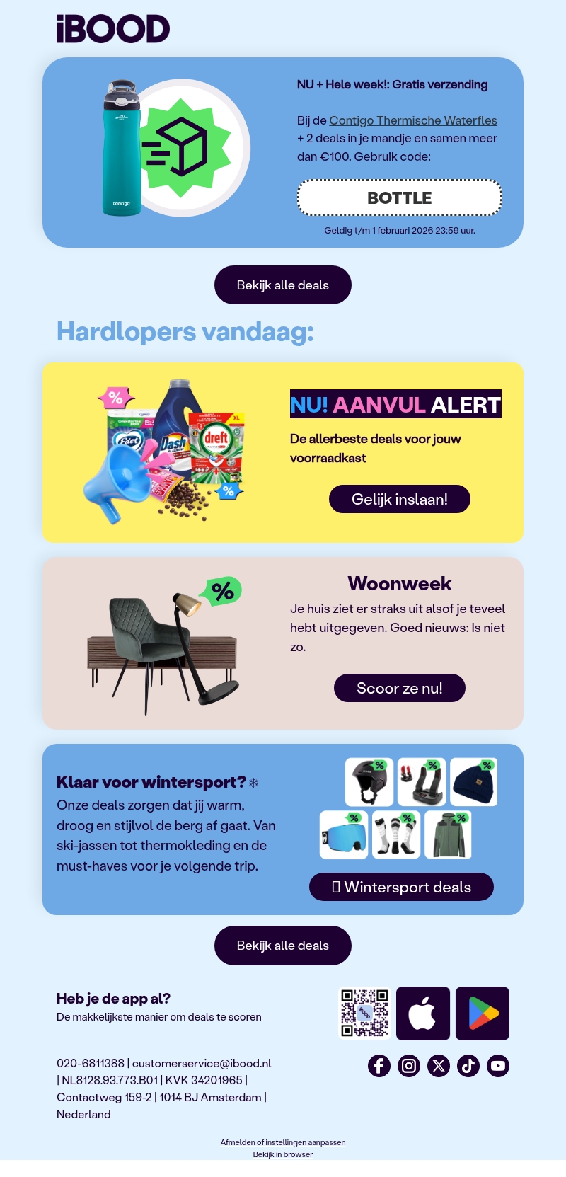 💙 Hele WEEK gratis verzending! 💙 Hele WEEK gratis verzending!