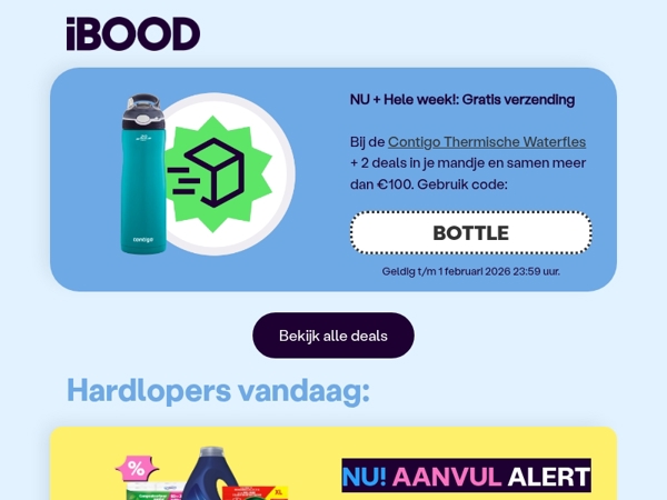 💙 Hele WEEK gratis verzending!