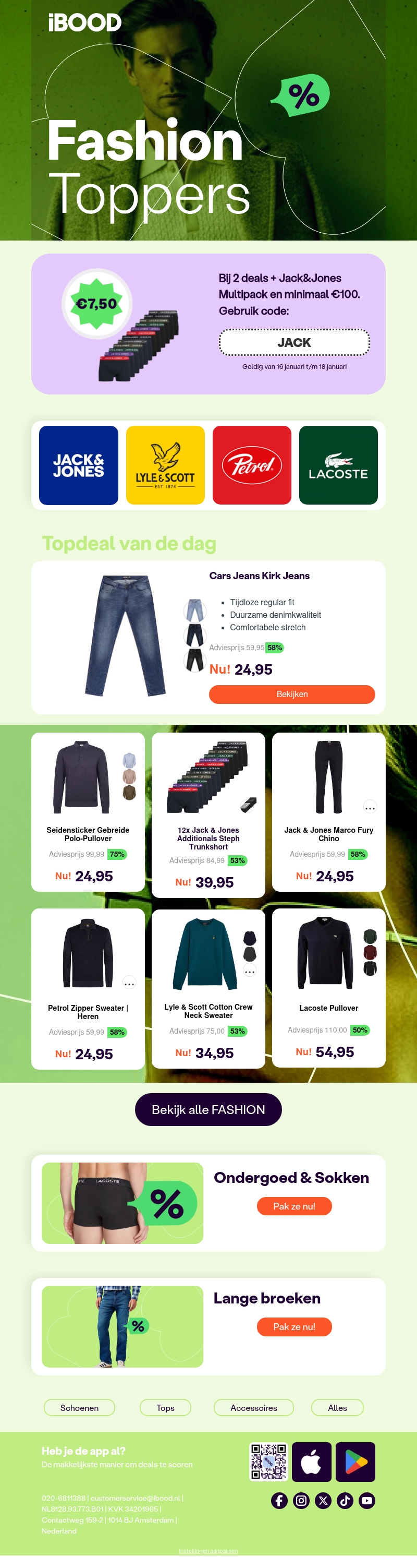 €7,50 korting op je bestelling!💸 €7,50 korting op je bestelling!💸