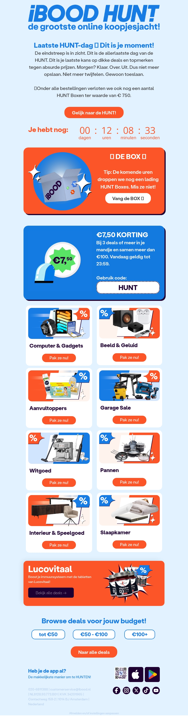 Laatste HUNT-dag 🚨 Laatste HUNT-dag 🚨
