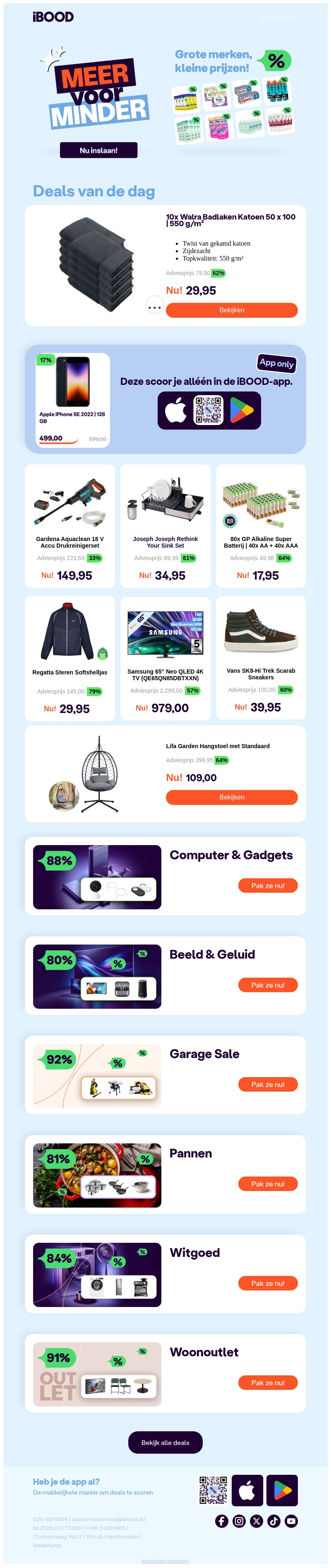 NU! 29,95 : 10x Walra Badlaken Katoen 50 x 100 | 550 g/m² NU! 29,95 : 10x Walra Badlaken Katoen 50 x 100 | 550 g/m²