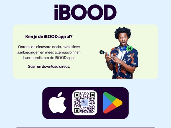 Hoi iBOODer! Bekijk de app-only Black Friday deals! 🔥