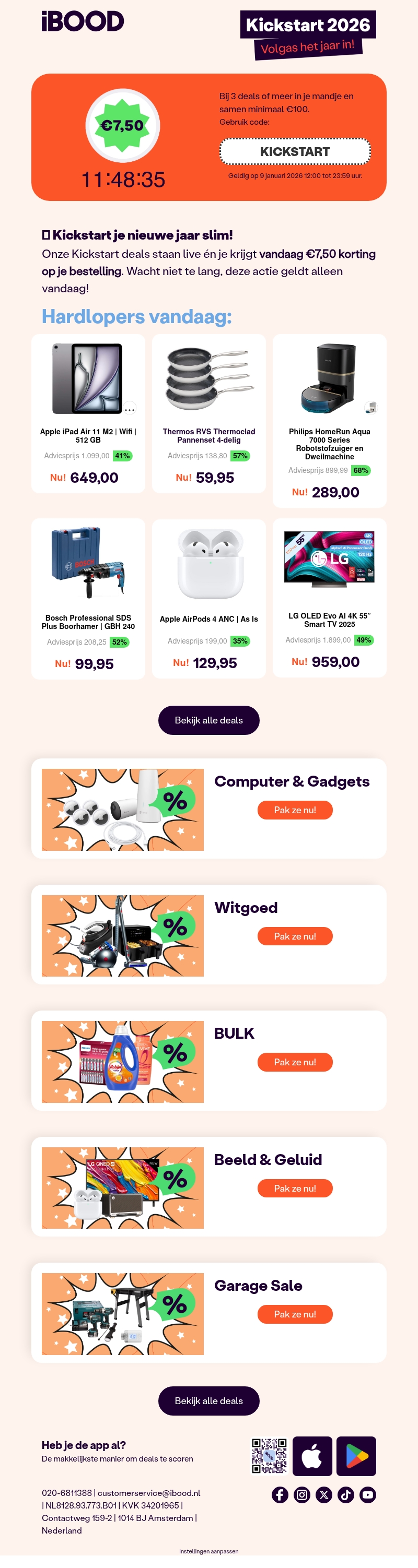 €7,50 korting op je bestelling!🚀 €7,50 korting op je bestelling!🚀