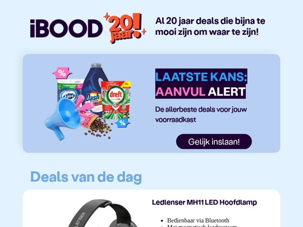 Nu: Ledlenser MH11 LED Hoofdlamp voor slechts 49,95 !