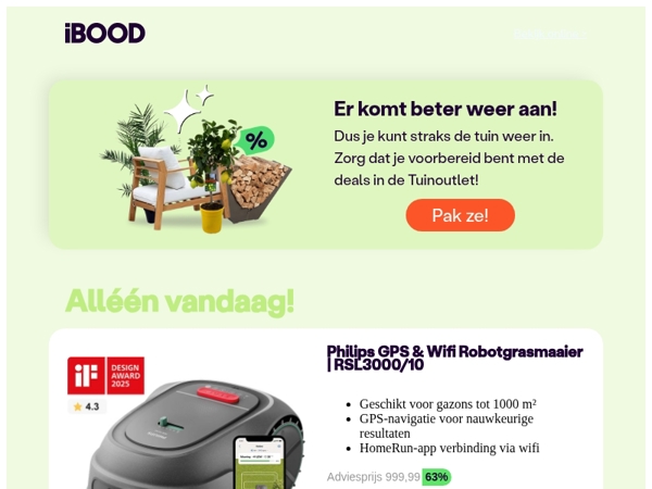 Zomer in je tuin? Start hier.