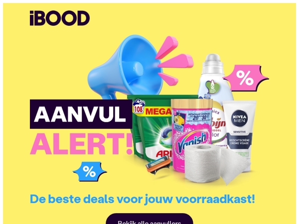 Deze week: Aanvul Alert! 📢