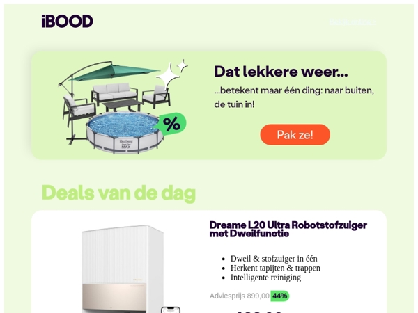 Nu: Dreame L20 Ultra Robotstofzuiger met Dweilfunctie voor slechts 499,00 !