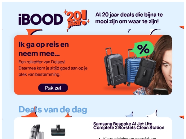 Nu: Samsung Bespoke AI Jet Lite Complete 3 Borstels Clean Station voor slechts 399,00 !