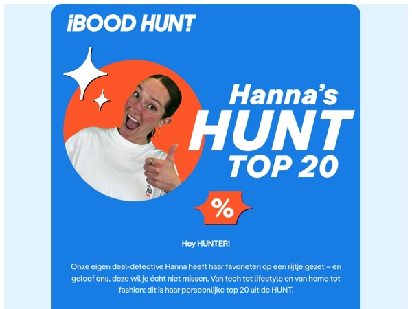 🔥 Deze HUNT-Top 20 wil je niet missen!