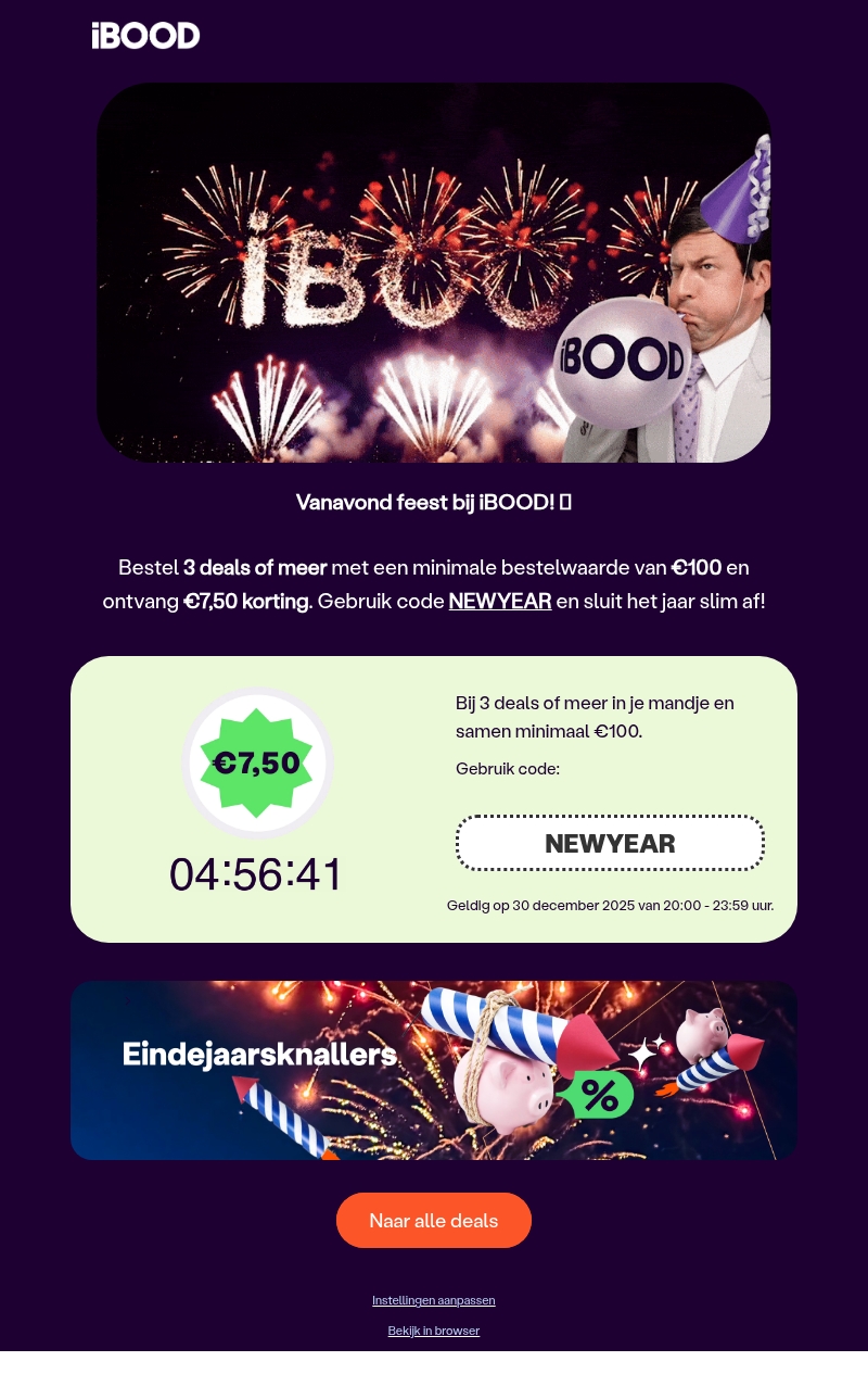 Hier is je korting van €7,50! 💸 Hier is je korting van €7,50! 💸