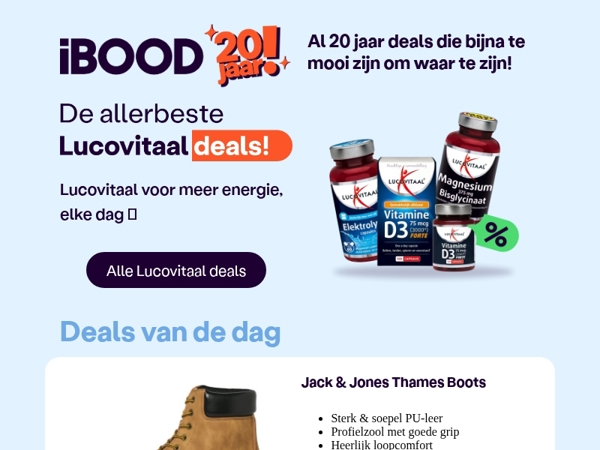 Nu: Jack & Jones Thames Boots voor 24,95