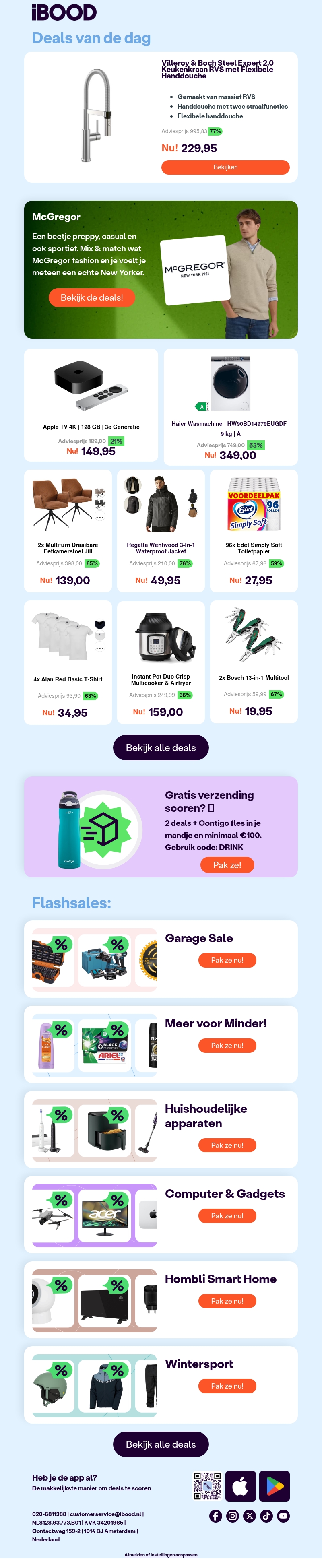 Nu: Villeroy & Boch Steel Expert 2.0 Keukenkraan RVS met Flexibele Handdouche voor slechts 229,95 ! Nu: Villeroy & Boch Steel Expert 2.0 Keukenkraan RVS met Flexibele Handdouche voor slechts 229,95 !
