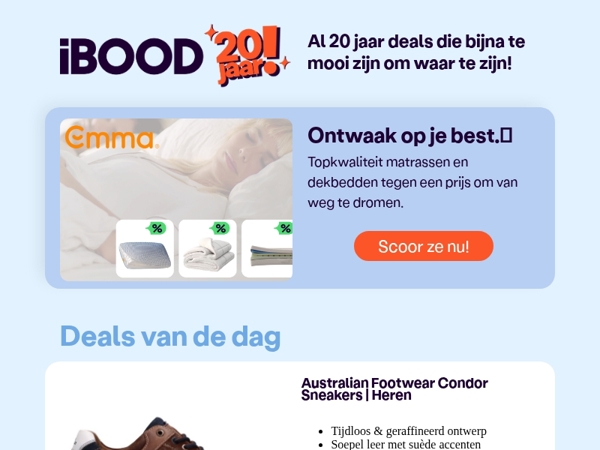 Nu: Australian Footwear Condor Sneakers | Heren voor 69,95