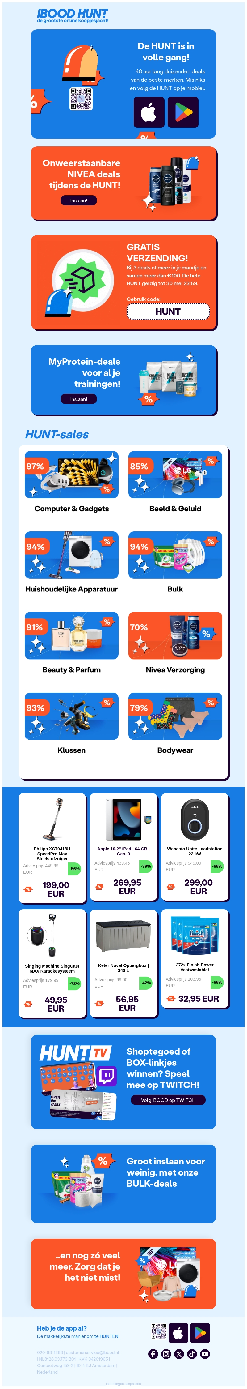 De HUNT is los! 🚨 De HUNT is los! 🚨