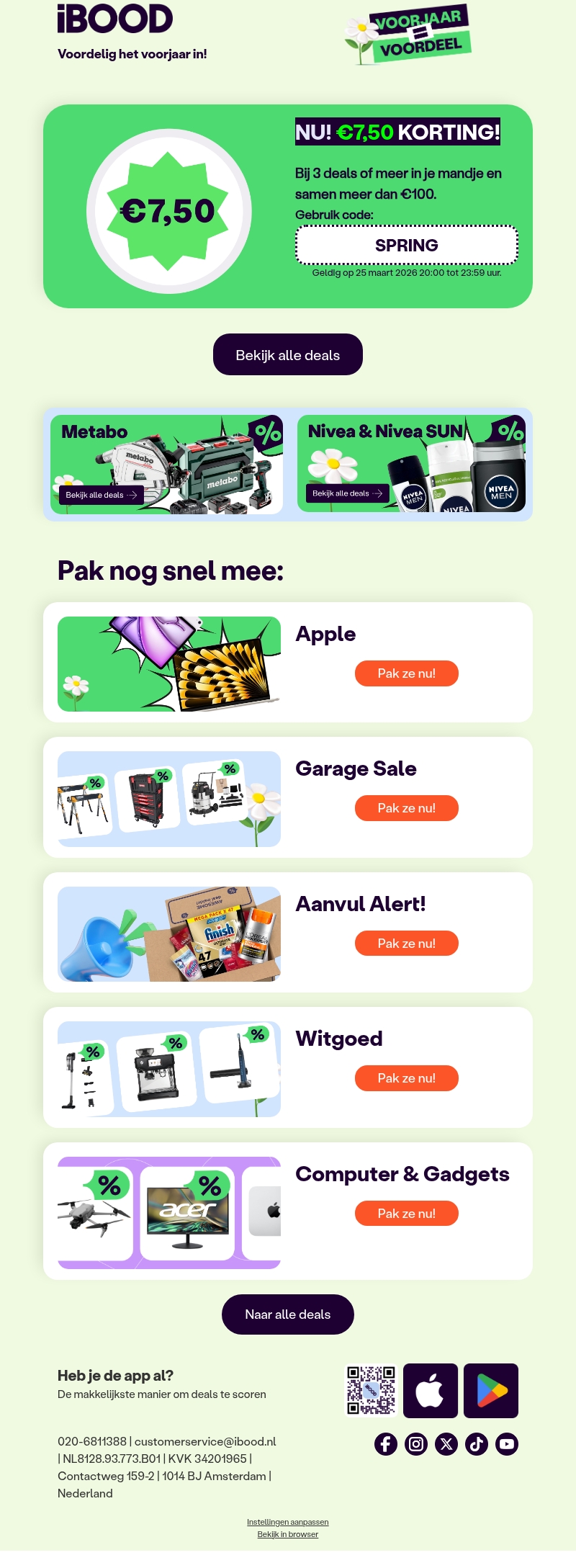 €7,50 KORTING 💸 €7,50 KORTING 💸