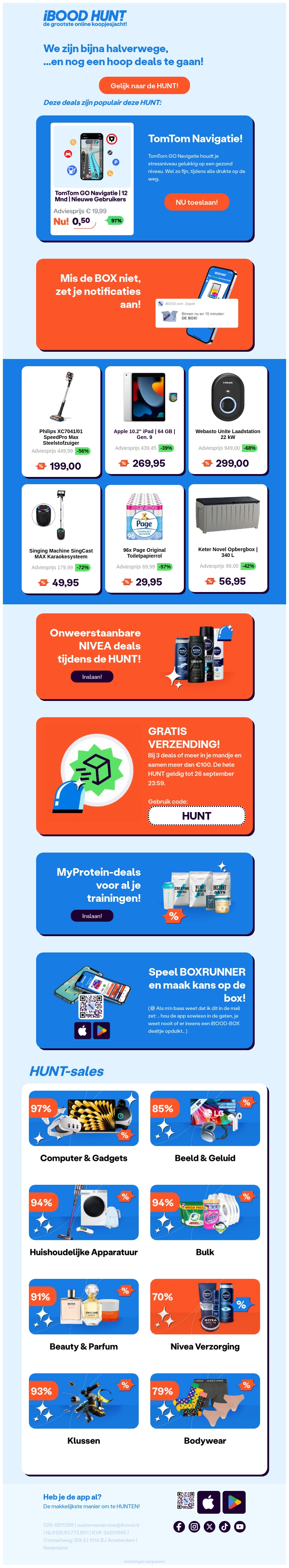 Er staan verse HUNT-deals klaar!🚨 Er staan verse HUNT-deals klaar!🚨