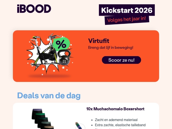 Nu: 10x Muchachomalo Boxershort voor slechts 59,95 !