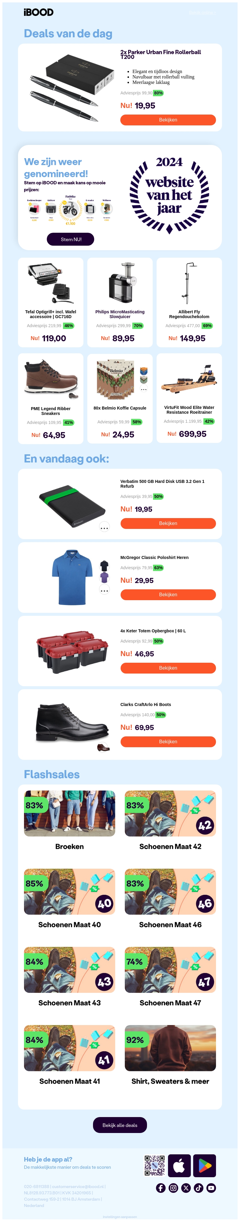 NU: 2x Parker Urban Fine Rollerball T200 | PME Legend Ribber Sneakers | 80x Belmio Koffie Capsule | NU: 2x Parker Urban Fine Rollerball T200 | PME Legend Ribber Sneakers | 80x Belmio Koffie Capsule |