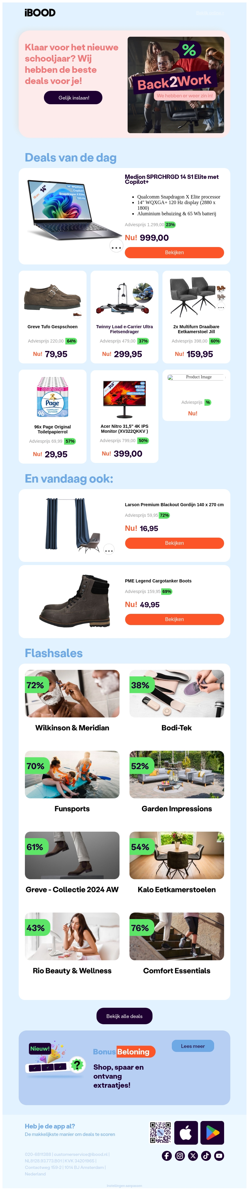 ❗️NU: 999,00 Medion SPRCHRGD 14 S1 Elite met Copilot+ ❗️NU: 999,00 Medion SPRCHRGD 14 S1 Elite met Copilot+