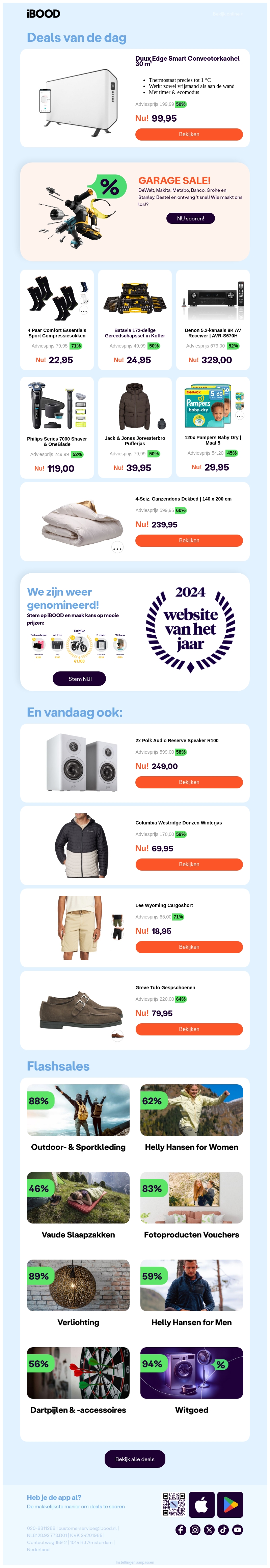 NU: Duux Edge Smart Convectorkachel 30 m² | Philips Series 7000 Shaver & OneBlade | Jack & Jones Jorvesterbro Pufferjas | NU: Duux Edge Smart Convectorkachel 30 m² | Philips Series 7000 Shaver & OneBlade | Jack & Jones Jorvesterbro Pufferjas |