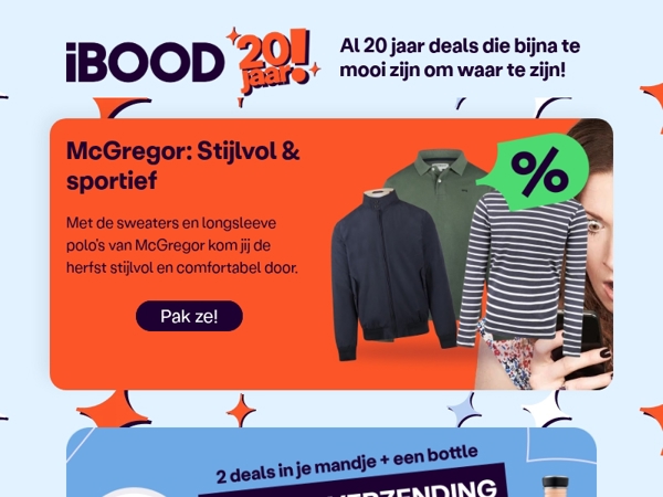 Nu: McGregor Parkajas voor slechts 179,95 !
