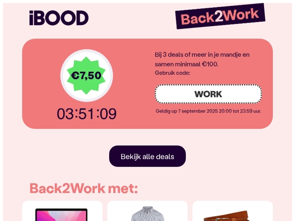 Nu: €7,50 korting op je bestelling! 🎁