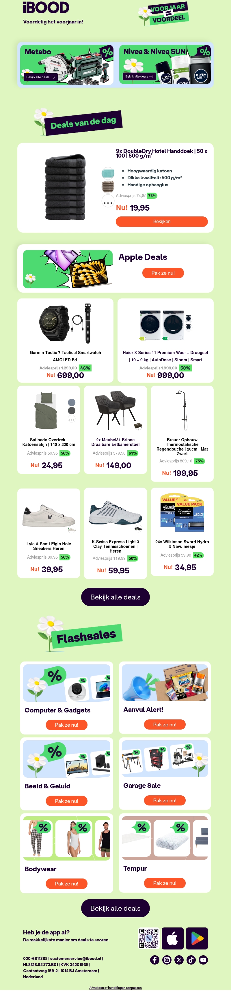 Nu: 9x DoubleDry Hotel Handdoek | 50 x 100 | 500 g/m² voor slechts 19,95 ! Nu: 9x DoubleDry Hotel Handdoek | 50 x 100 | 500 g/m² voor slechts 19,95 !