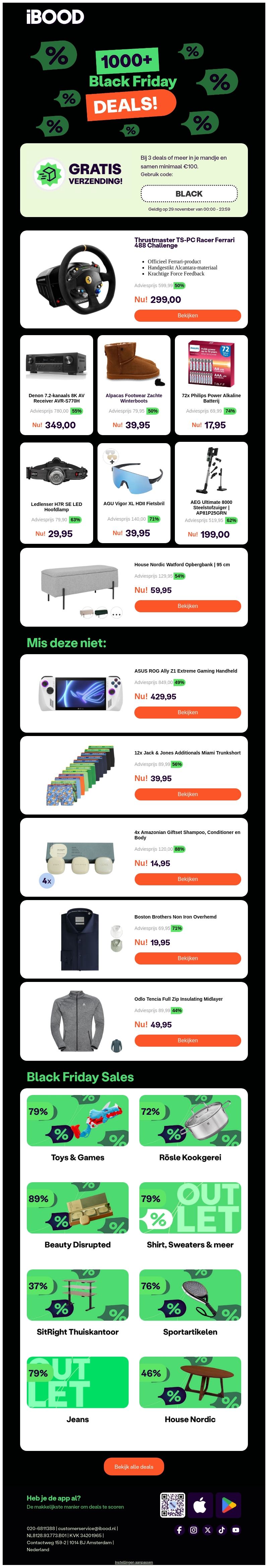 Thrustmaster Race Stuur gemist? Nieuwe voorraad! Thrustmaster Race Stuur gemist? Nieuwe voorraad!