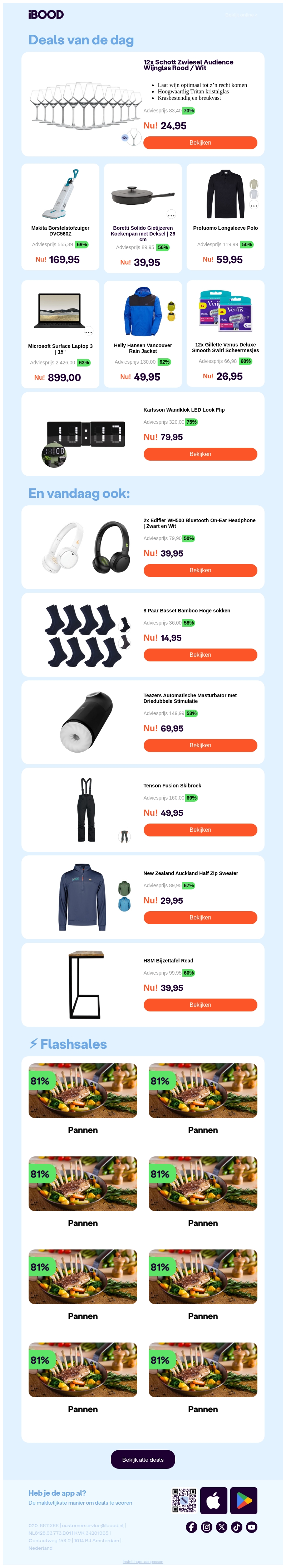 24,95 : 12x Schott Zwiesel Audience Wijnglas Rood / Wit 24,95 : 12x Schott Zwiesel Audience Wijnglas Rood / Wit