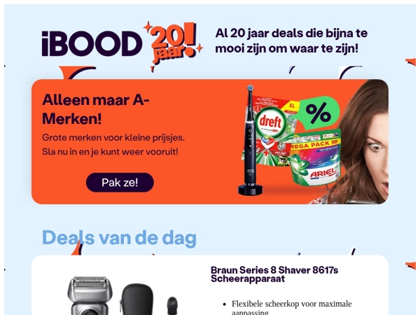 Nu: Braun Series 8 Shaver 8617s Scheerapparaat voor 149,95