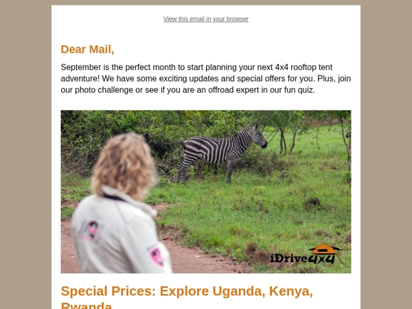 September Adventures Await: Uganda, Oman & Our Photo Challenge!