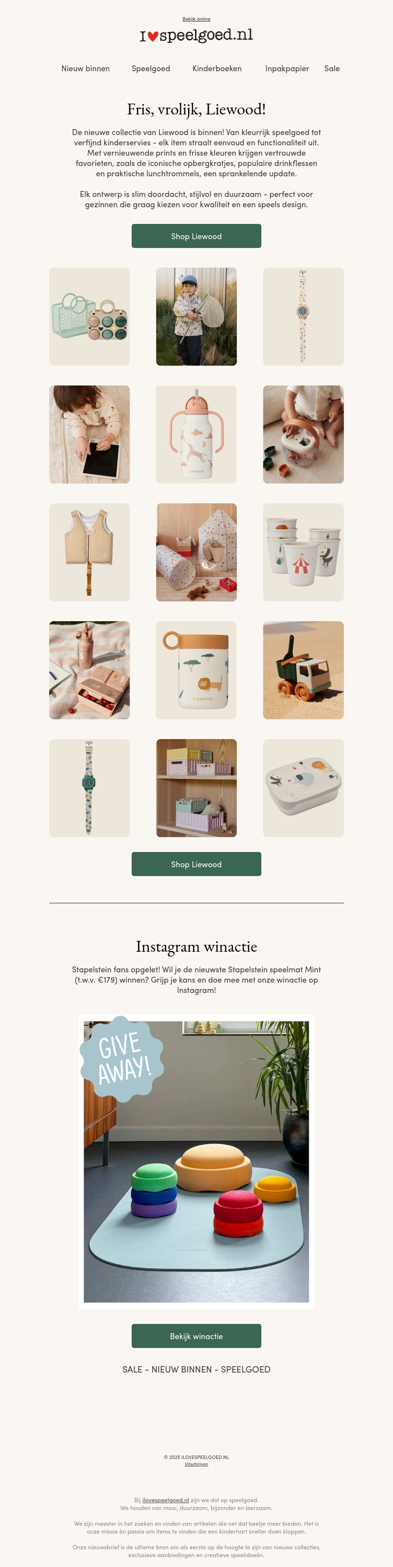 Ontdek de nieuwe Liewood-favorieten! Ontdek de nieuwe Liewood-favorieten!