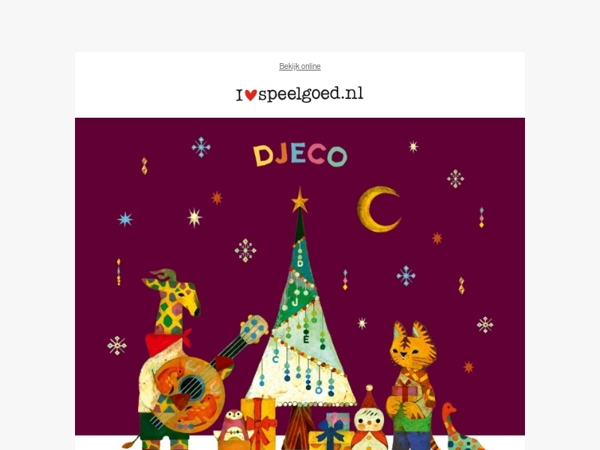 Djeco voor onder de kerstboom!