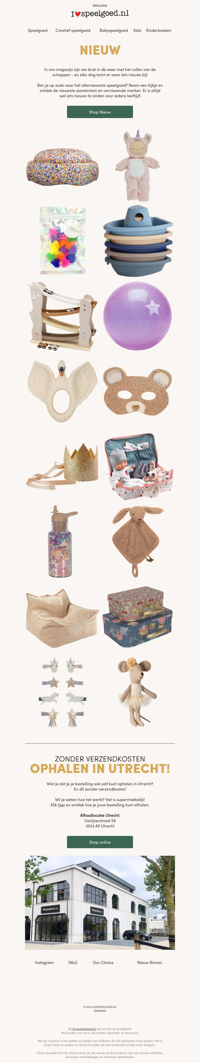 Gloednieuw speelgoed! Gloednieuw speelgoed!