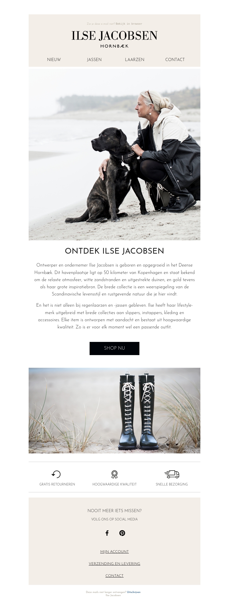 Ontdek de wereld van Ilse Jacobsen Ontdek de wereld van Ilse Jacobsen