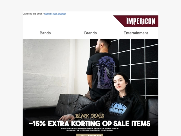 🔥Laatste Dag: 15% EXTRA korting op Sale!