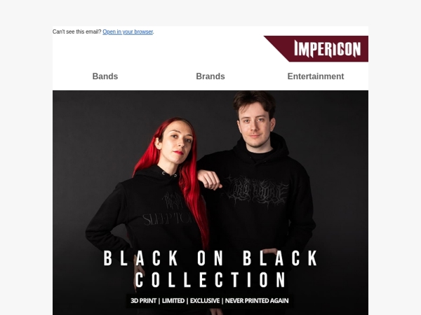 🖤 Streng gelimiteerd: De nieuwe Black On Black Collectie is er!