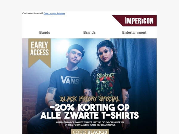 🔓 Alleen voor jou: Black Friday Early Access