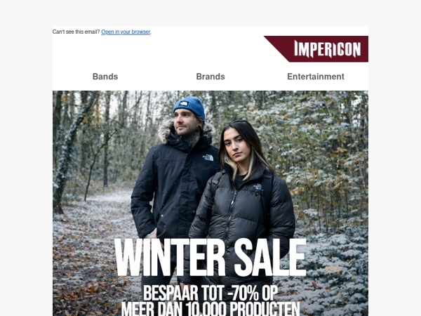 ❄️ Onze winteruitverkoop is begonnen!