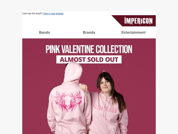 Bijna uitverkocht: exclusieve Pink Valentine Collection 💗