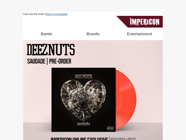 🔥Deez Nuts, Slipknot, Fall Out Boy - Bemachtig ze nu!