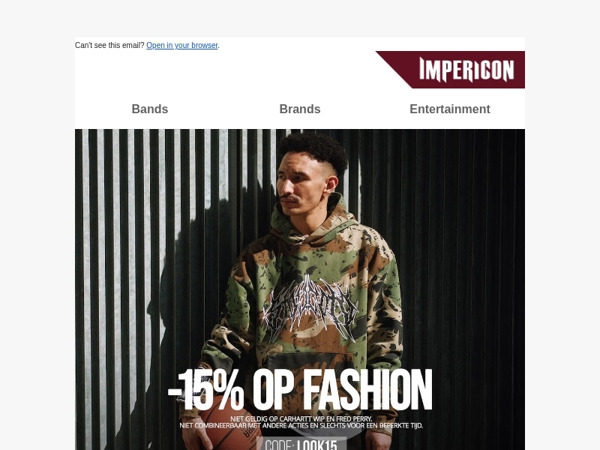 🚨 15% korting op fashion - nog maar korte tijd!