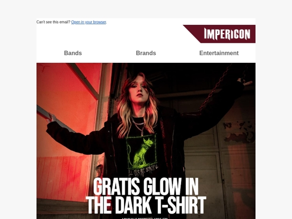 👻 Pak je GRATIS Glow In The Dark Halloween Shirt!