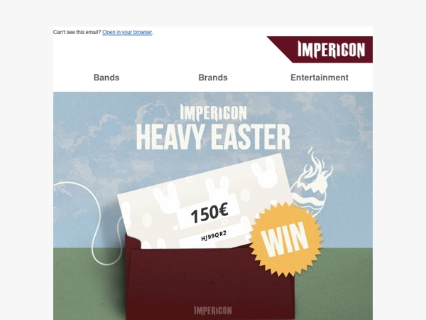 🐰Door 2: Win a 150€ Impericon voucher