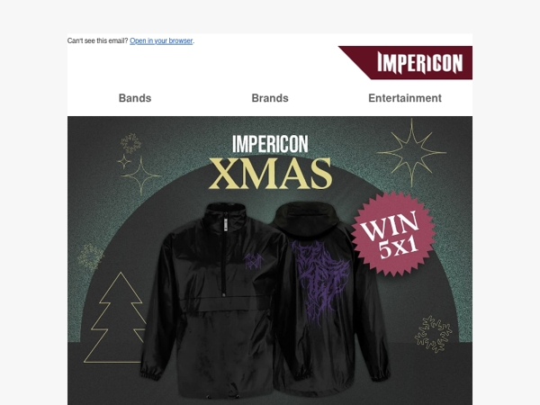 🎁 Deurtje 13: Win 1 van de 5 Sleep Token Windbreakers!