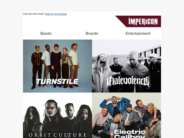 🔥 Jouw Bands op Tour: Electric Callboy, Turnstile & co!