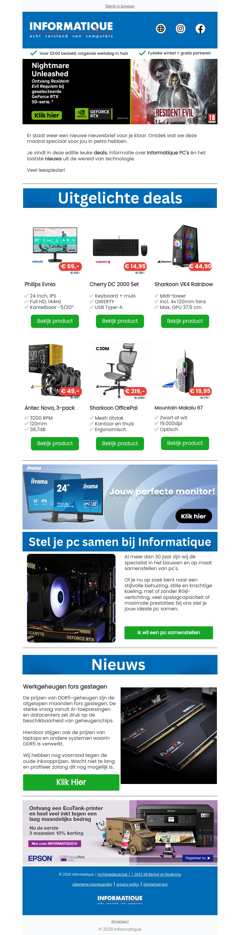 🖥️ Laat je verrassen door Informatique 🖥️ 🖥️ Laat je verrassen door Informatique 🖥️