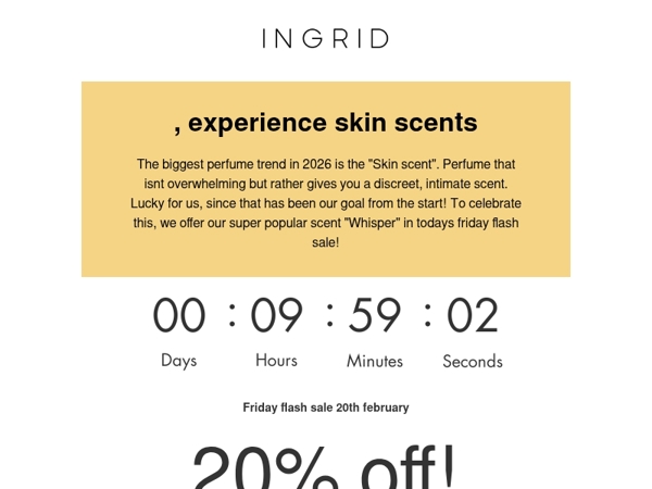 At last! Friday FLASH SALE, let´s go!